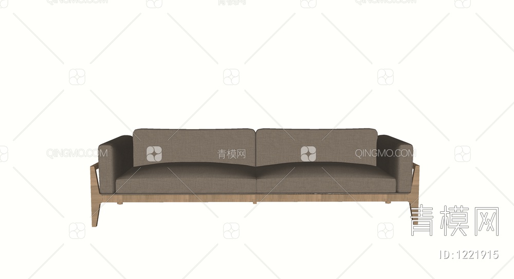 双人沙发SU模型下载【ID:1221915】