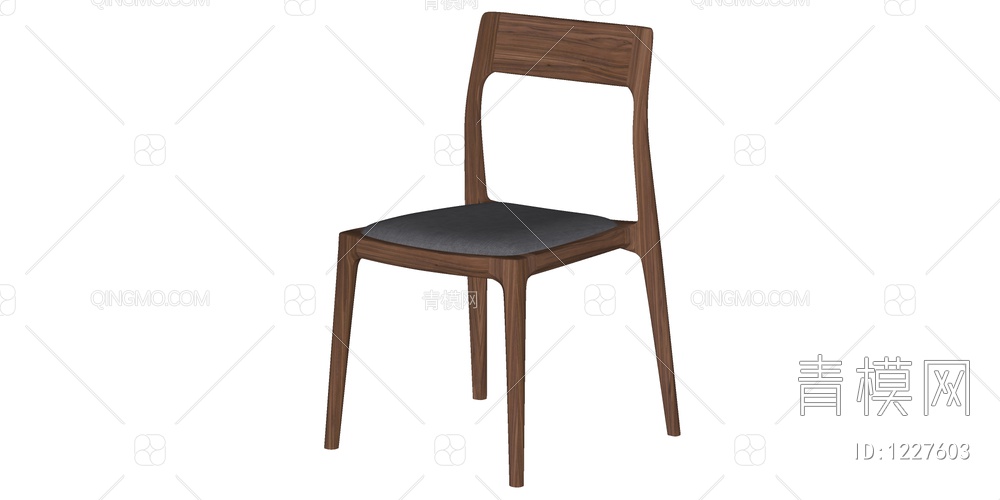 餐椅SU模型下载【ID:1227603】
