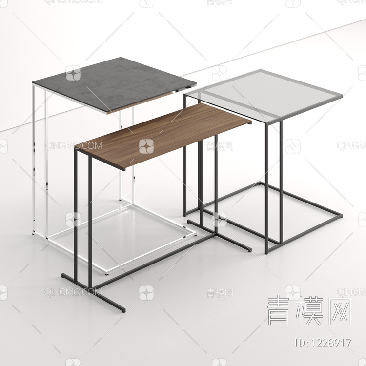 咖啡桌3D模型下载【ID:1228917】