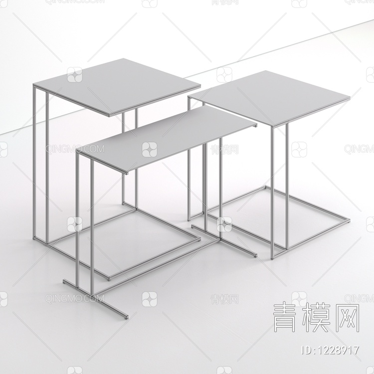 咖啡桌3D模型下载【ID:1228917】