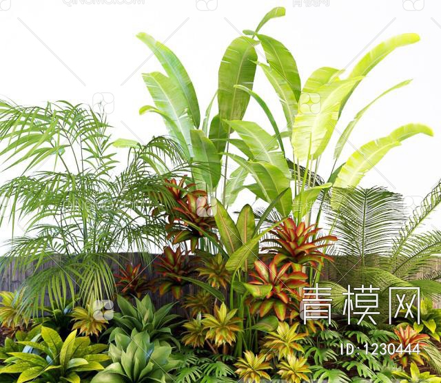 景观植物3D模型下载【ID:1230444】