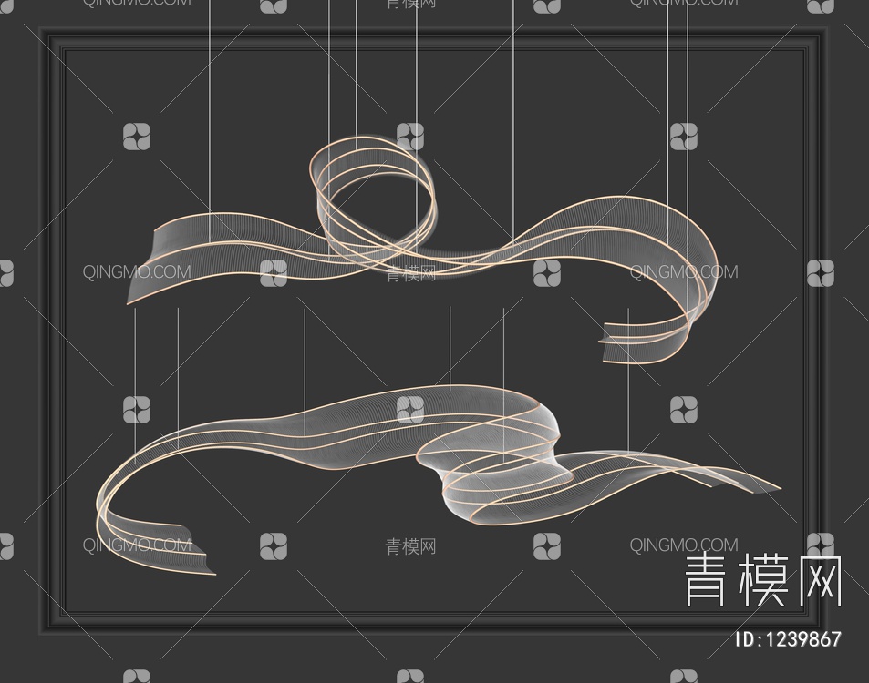 吊灯SU模型下载【ID:1239867】