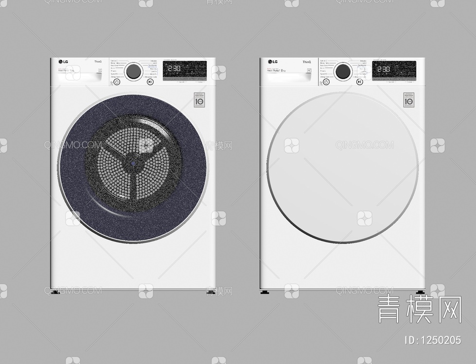 洗衣机SU模型下载【ID:1250205】