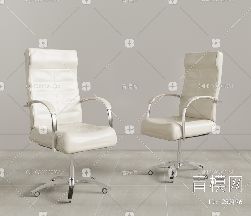 办公椅3D模型下载【ID:1250196】
