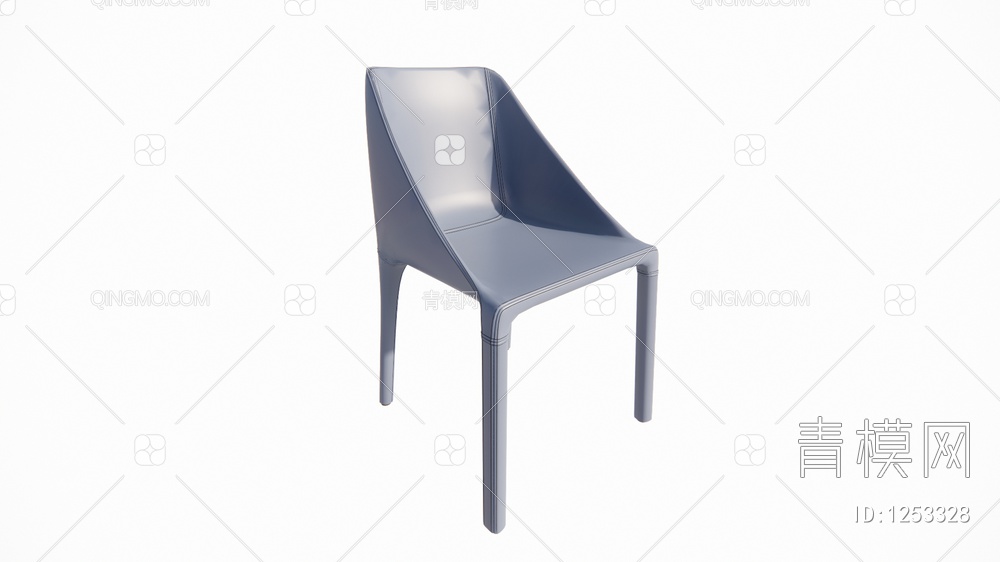 单椅SU模型下载【ID:1253328】