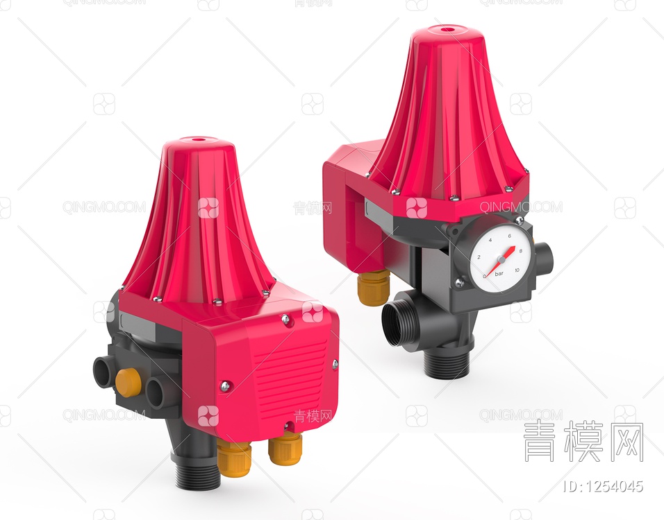 工业设备 水泵3D模型下载【ID:1254045】
