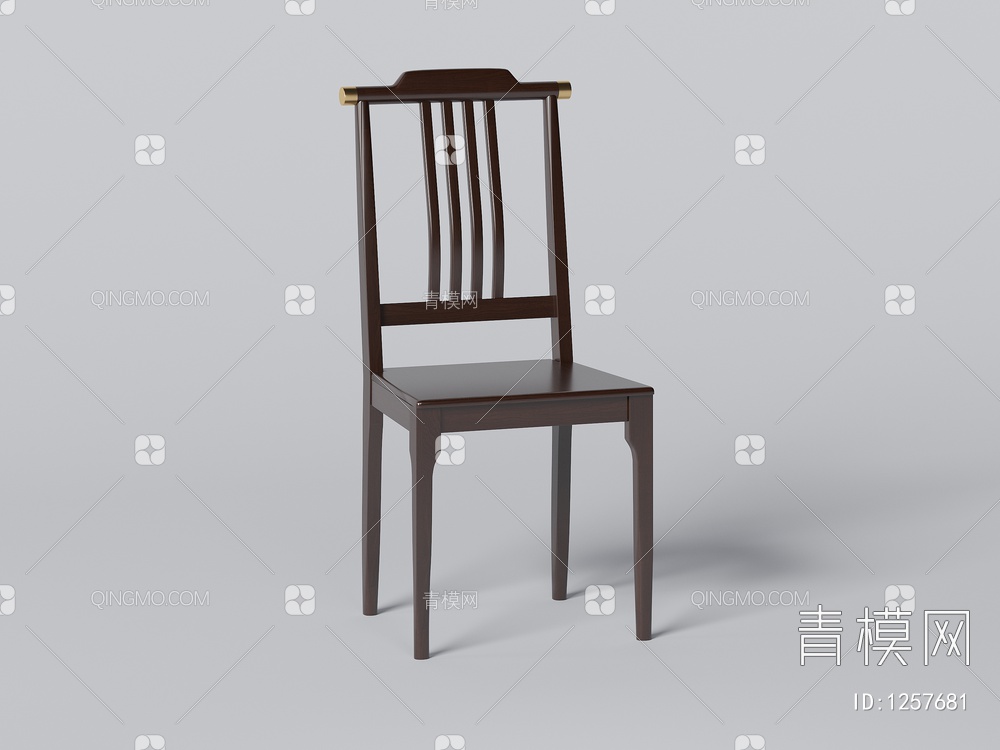 餐椅3D模型下载【ID:1257681】