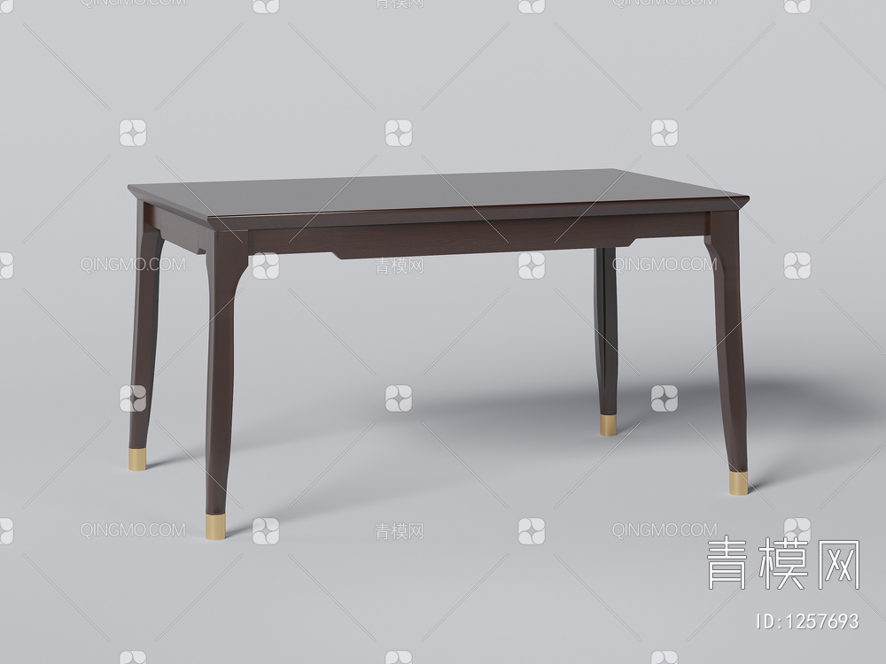 餐桌3D模型下载【ID:1257693】