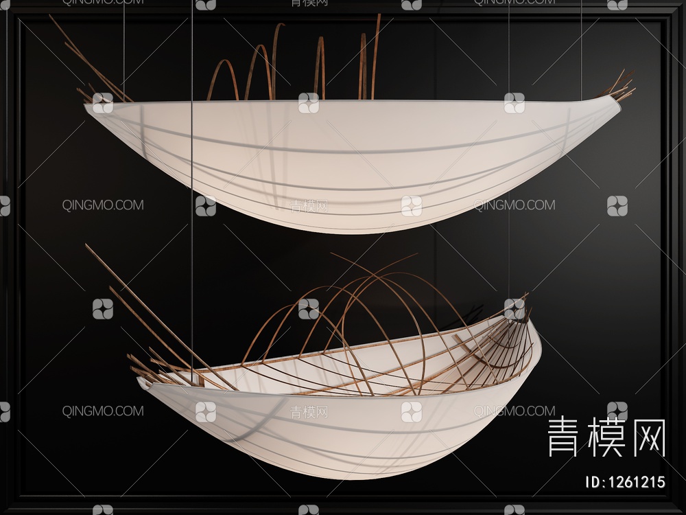 装饰吊灯SU模型下载【ID:1261215】