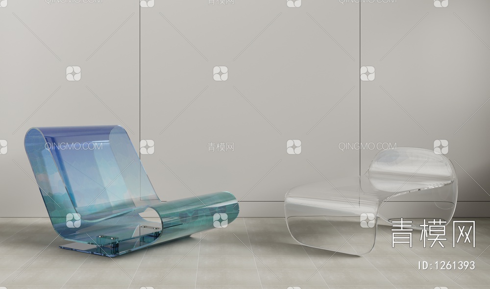 单椅休闲椅3D模型下载【ID:1261393】
