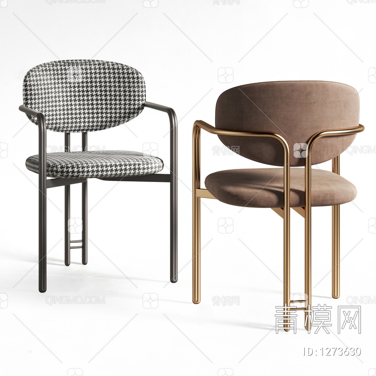 单椅3D模型下载【ID:1273630】