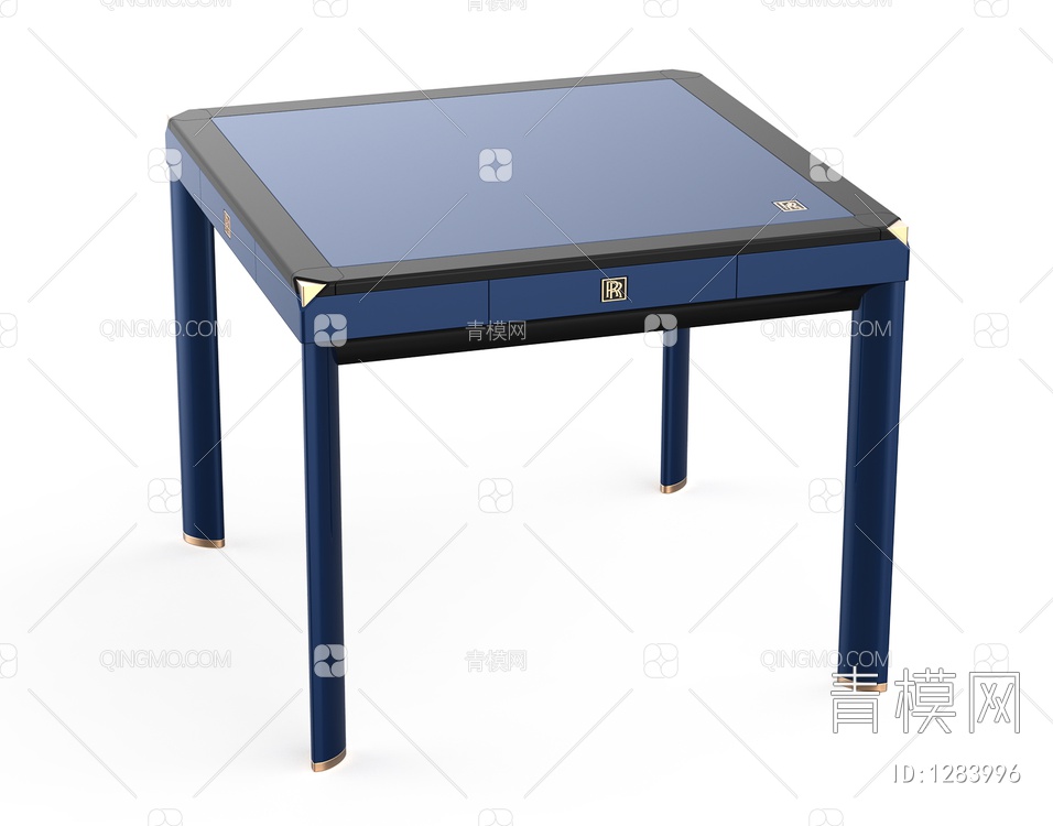 娱乐器材 全自动麻将机餐桌3D模型下载【ID:1283996】