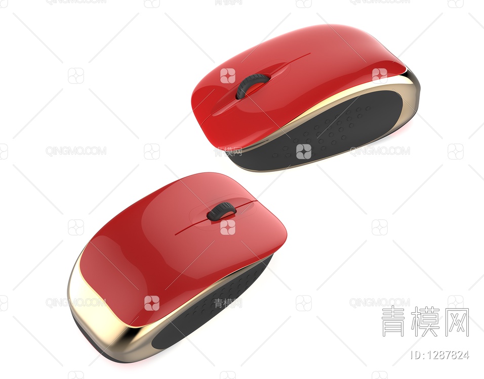 数码产品 电脑配件鼠标3D模型下载【ID:1287824】