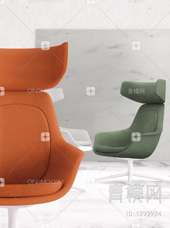 休闲单椅3D模型下载【ID:1292924】