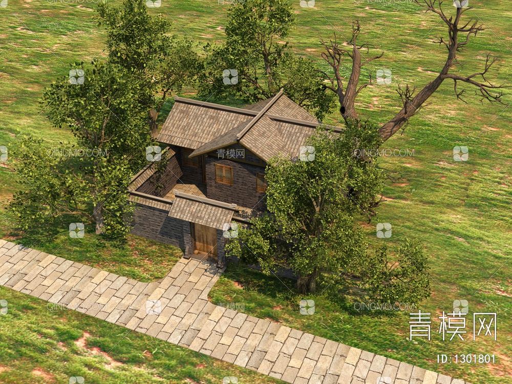 房子3D模型下载【ID:1301801】