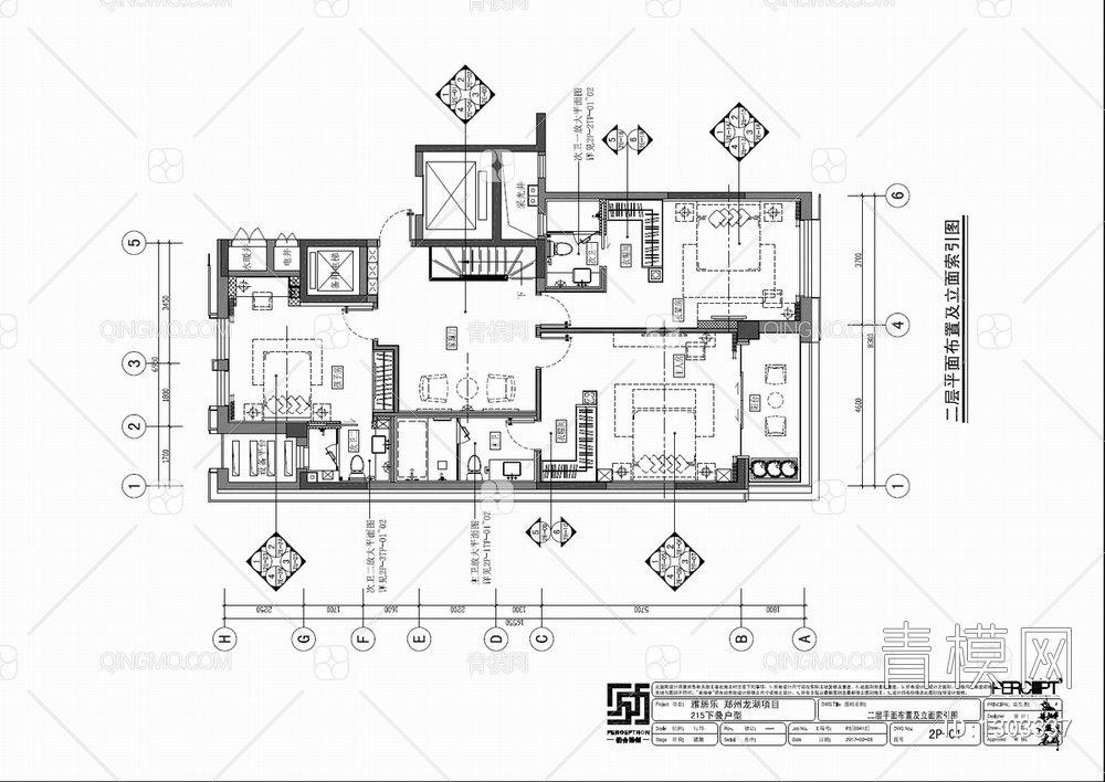 三层别墅CAD施工图+效果图+PPT方案文本 家装 私宅 别墅 洋房 豪宅 样板间【ID:1303337】