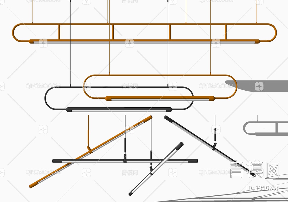 吊灯SU模型下载【ID:1310855】