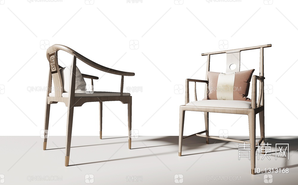单椅3D模型下载【ID:1313168】