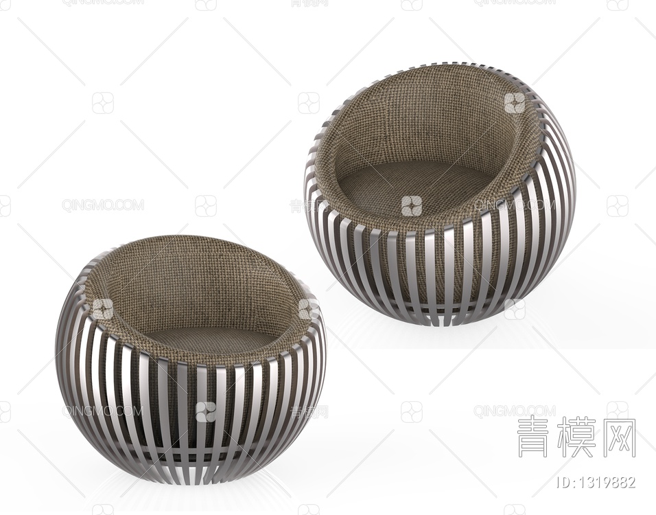 生活家具 创意椅子3D模型下载【ID:1319882】