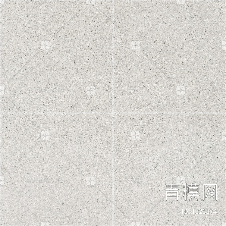 白色细砂花岗岩砖贴图下载【ID:1323374】