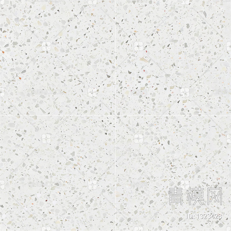 乳白色小颗粒水磨石贴图下载【ID:1323428】