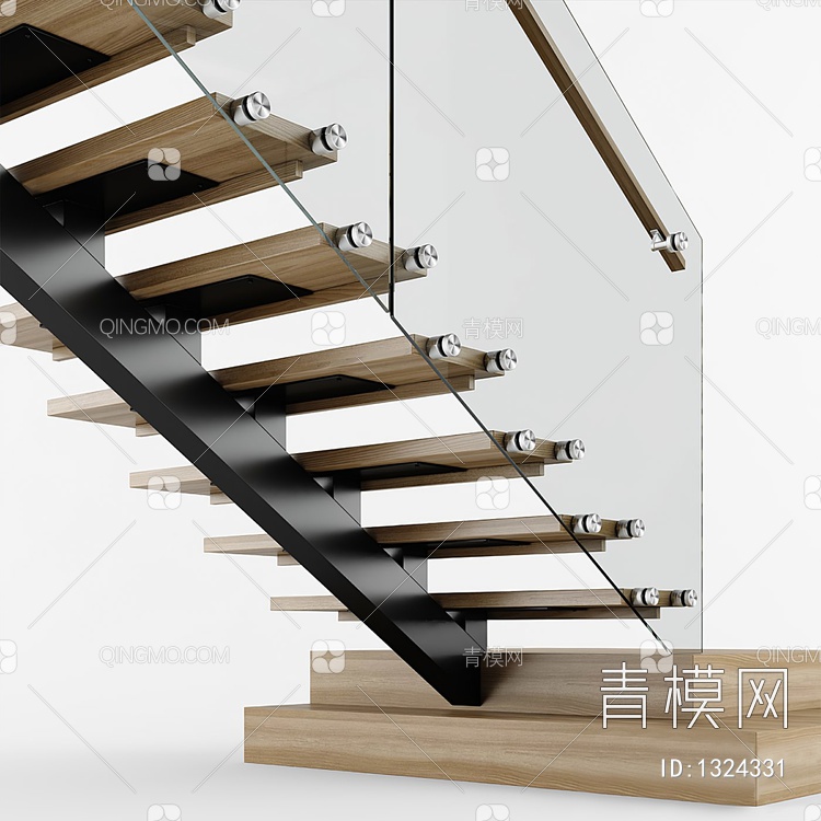 楼梯3D模型下载【ID:1324331】