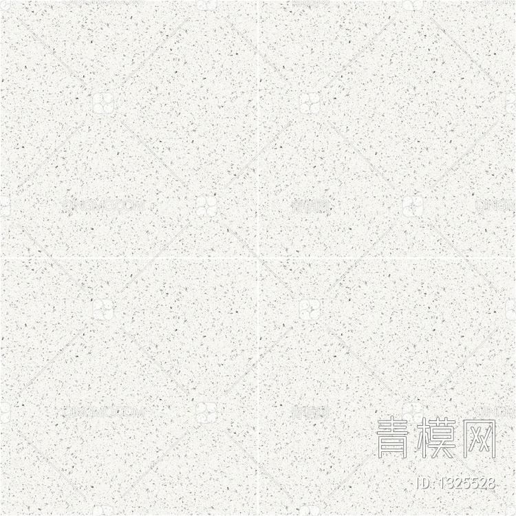 白色水磨石砖贴图下载【ID:1325528】