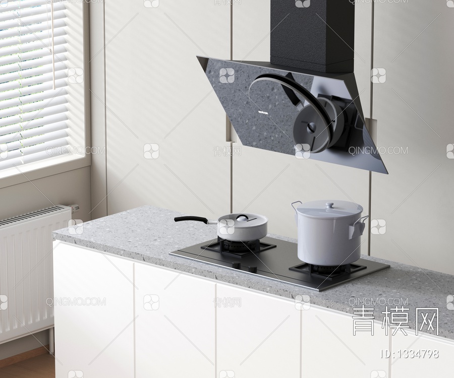 厨房用品3D模型下载【ID:1334798】