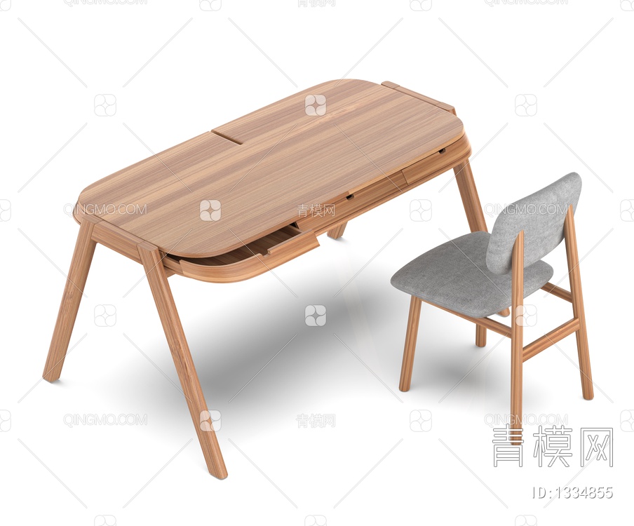 家具 桌子椅子3D模型下载【ID:1334855】