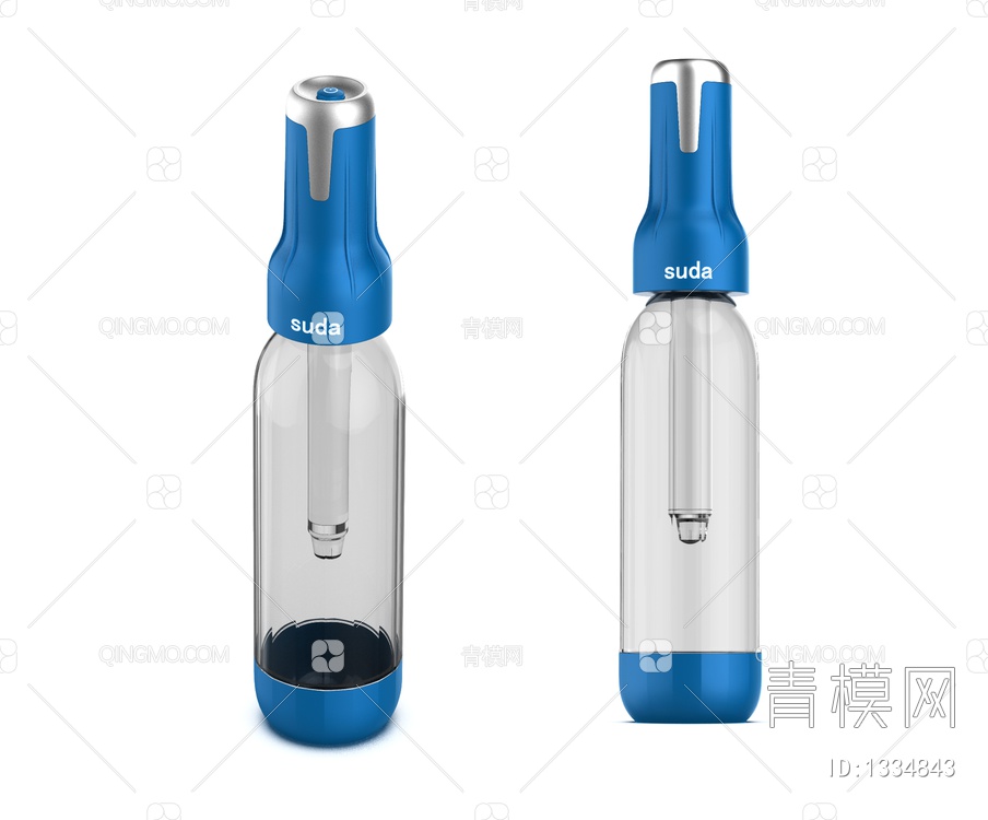 户外旅行小家电 苏打水瓶3D模型下载【ID:1334843】