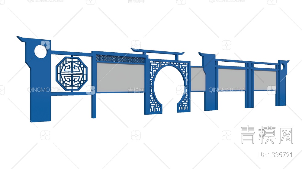 宣传栏3D模型下载【ID:1335791】