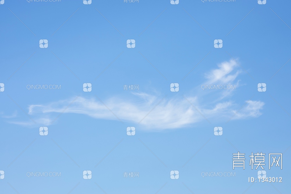 蓝天 白云 天空贴图下载【ID:1343012】