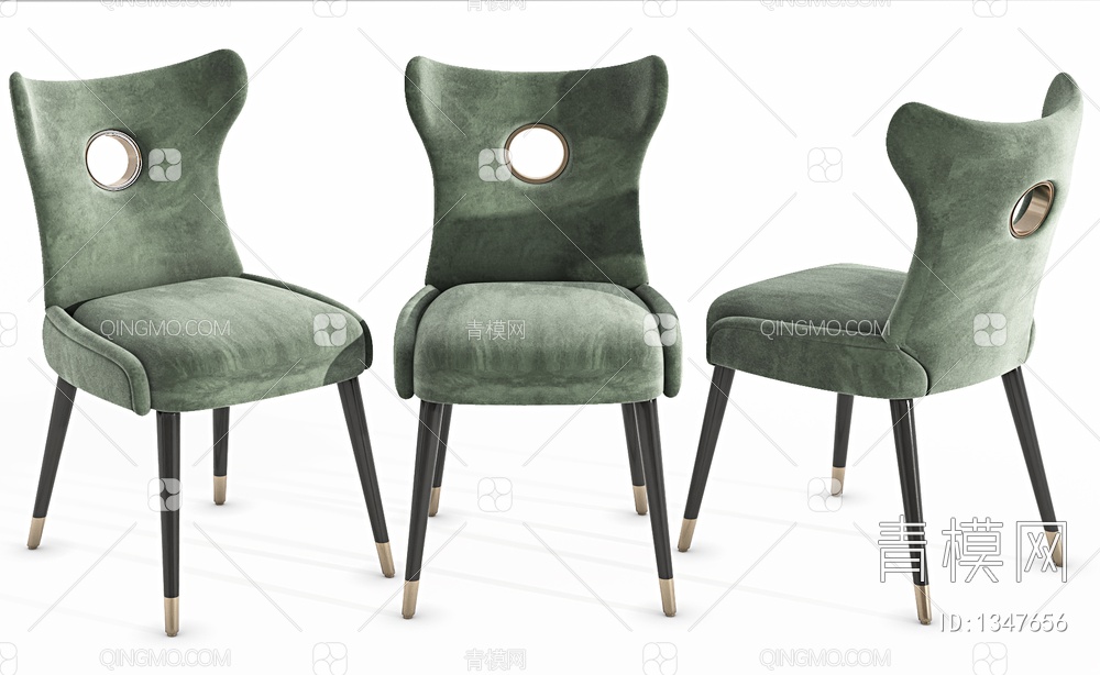 休闲椅，餐椅，布椅单椅，布椅，书椅，写字椅，异形椅，洽谈椅，沙发椅3D模型下载【ID:1347656】