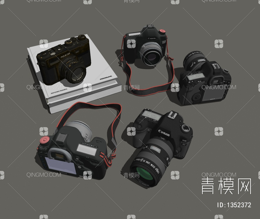 数码相机SU模型下载【ID:1352372】