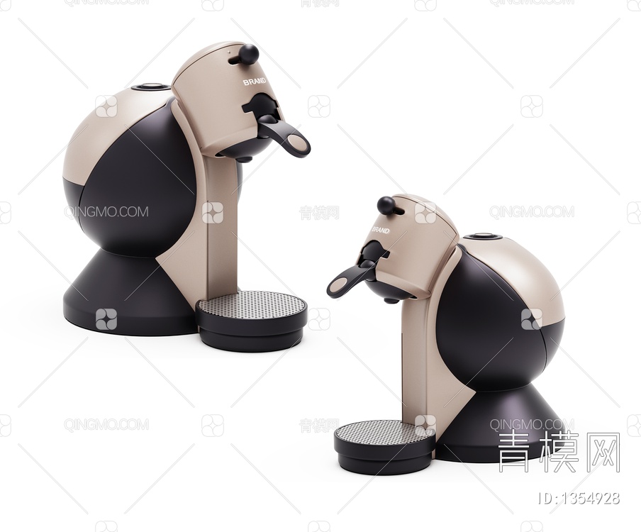 厨房电器 咖啡机3D模型下载【ID:1354928】