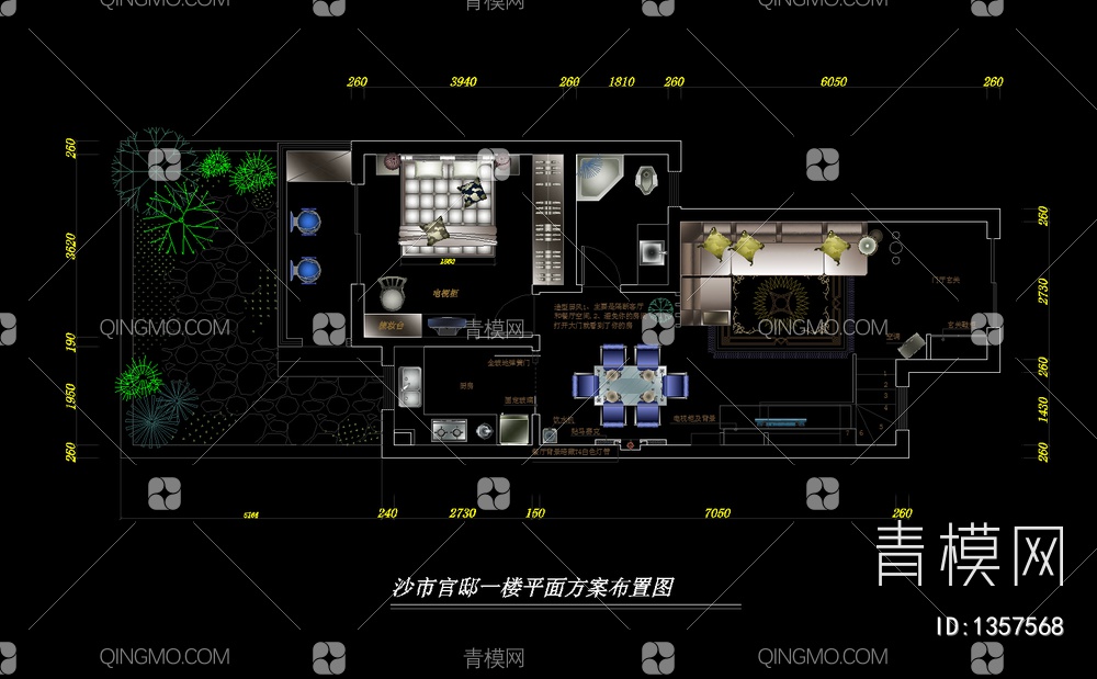 复式楼精品装修详图【ID:1357568】