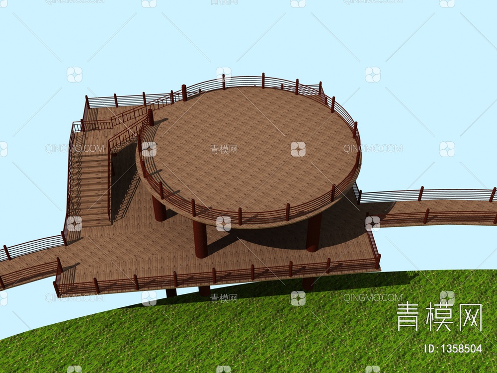 多个小建筑3D模型下载【ID:1358504】