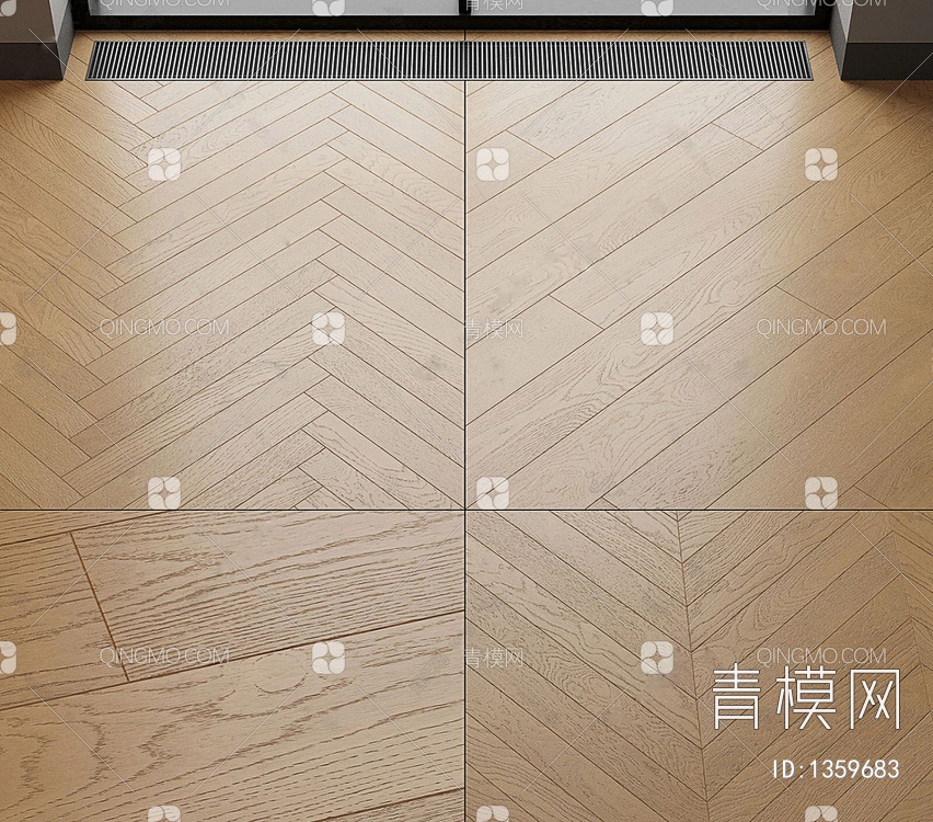 实木地板3D模型下载【ID:1359683】