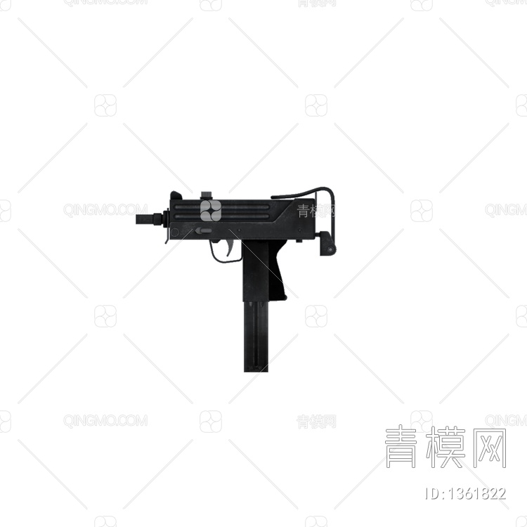 枪3D模型下载【ID:1361822】