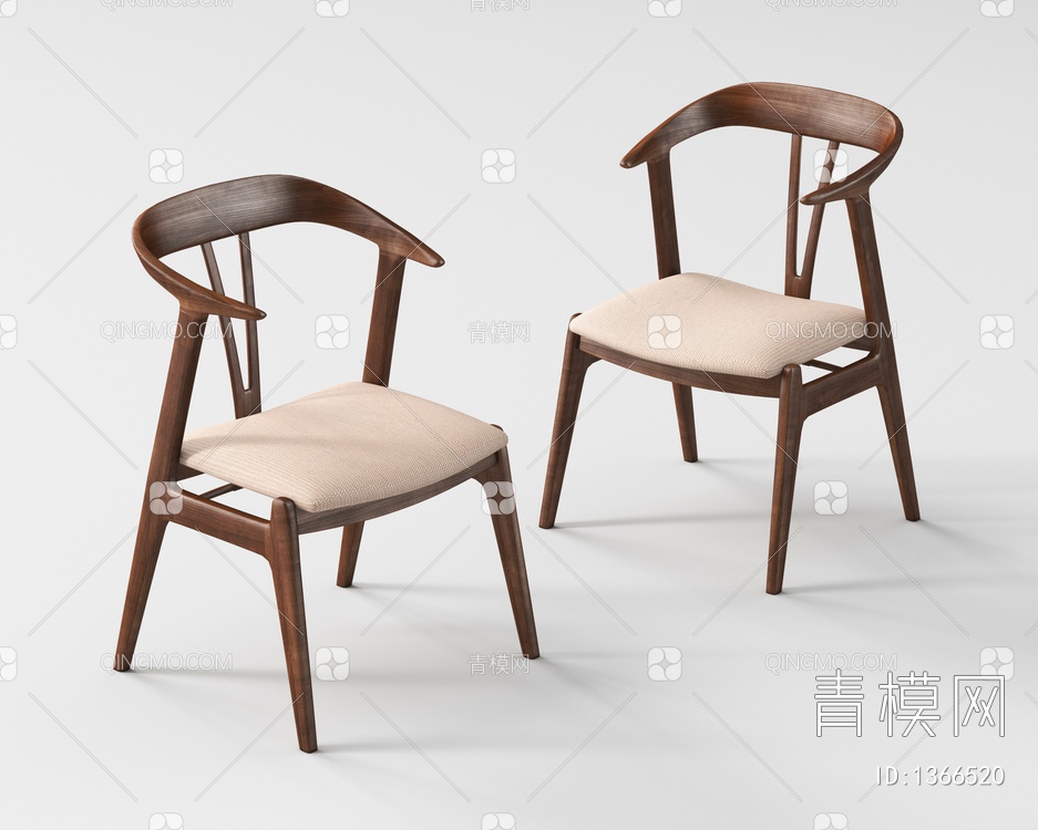 单椅3D模型下载【ID:1366520】
