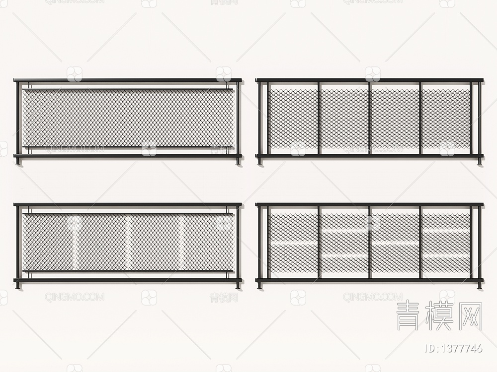 栅栏SU模型下载【ID:1377746】