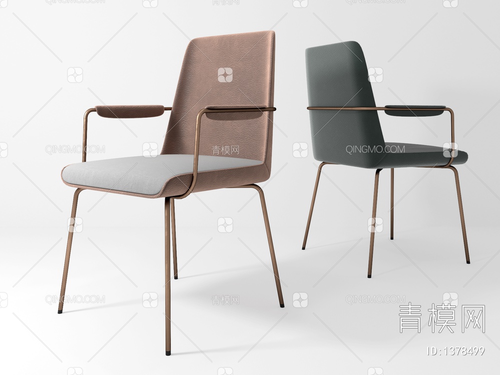 单人椅3D模型下载【ID:1378499】