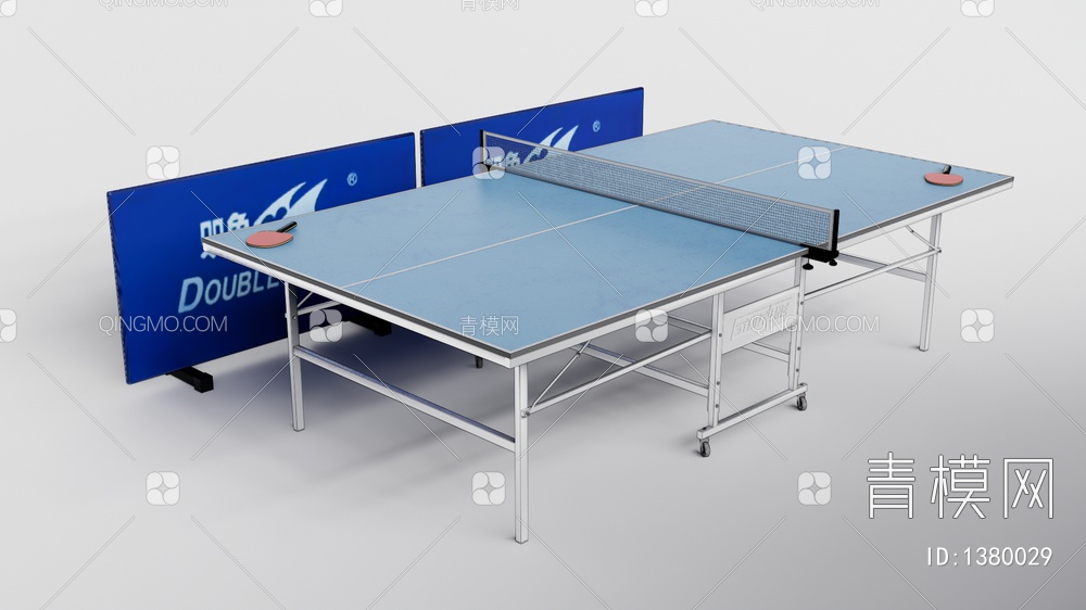 乒乓球桌SU模型下载【ID:1380029】