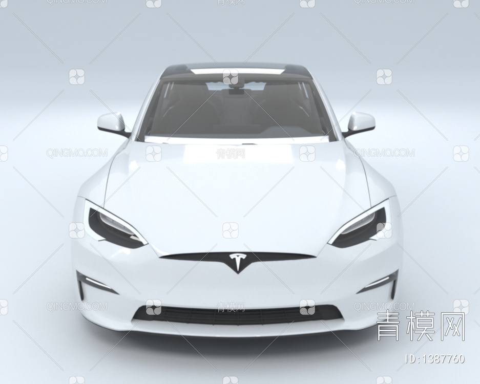 2022款特斯拉Tesla Model S Pla3D模型下载【ID:1387760】