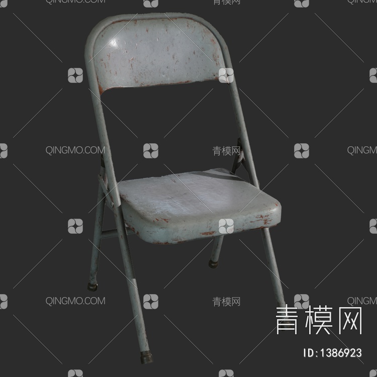 铁锈办公椅3D模型下载【ID:1386923】