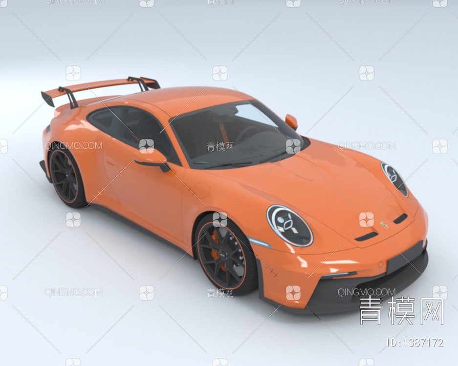 2022保时捷 911 GT33D模型下载【ID:1387172】