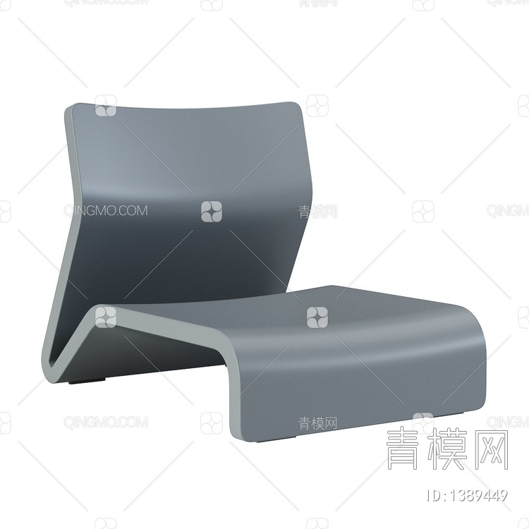 躺椅3D模型下载【ID:1389449】