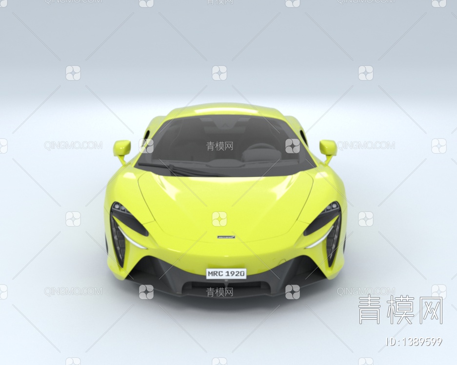 2022款迈凯伦超级跑车3D模型下载【ID:1389599】