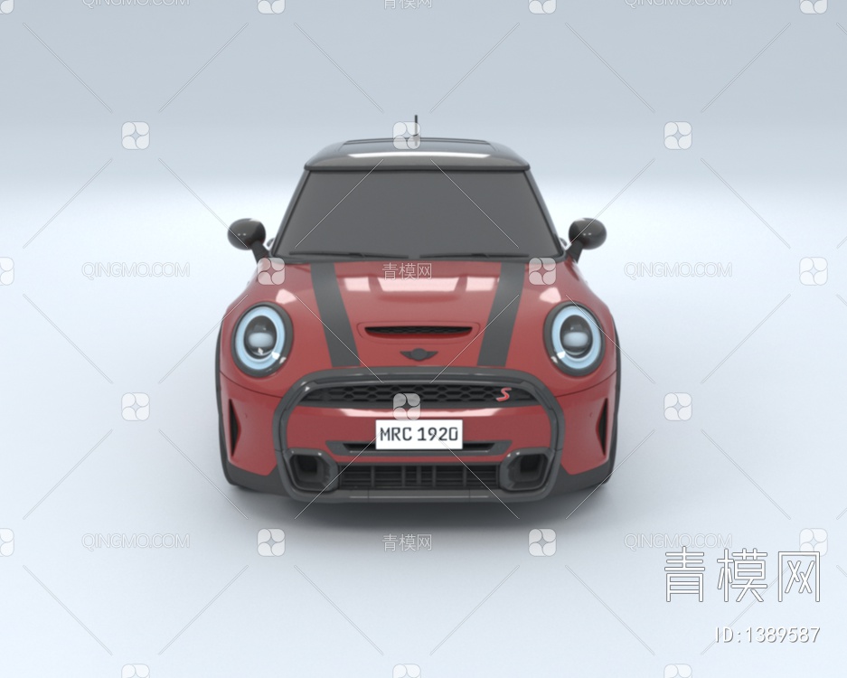 2022款miniCooper3D模型下载【ID:1389587】