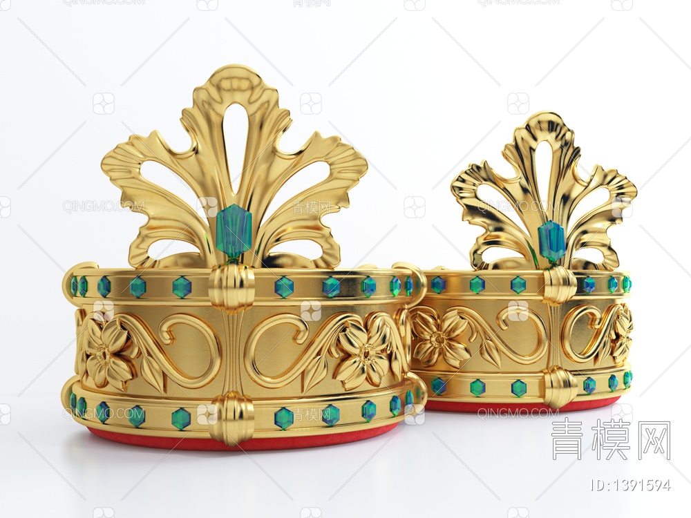 皇冠3D模型下载【ID:1391594】